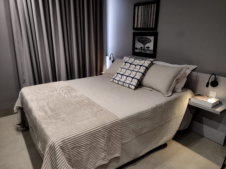 Studio 701 Prime Comfort com piscina e sauna