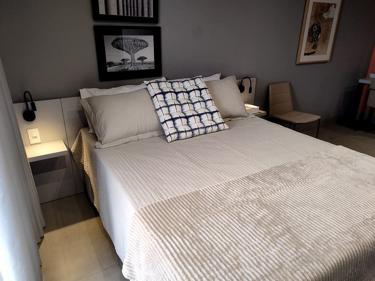 Studio 701 Prime Comfort com piscina e sauna