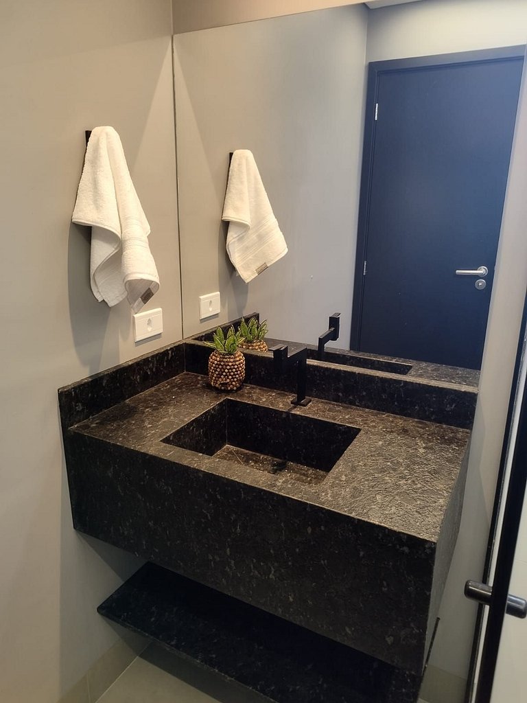 Studio 701 Prime Comfort com piscina e sauna
