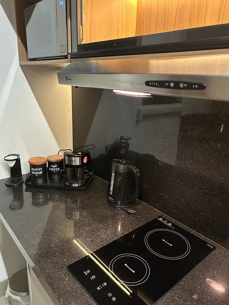 Studio Prime com piscina e sauna 702CP