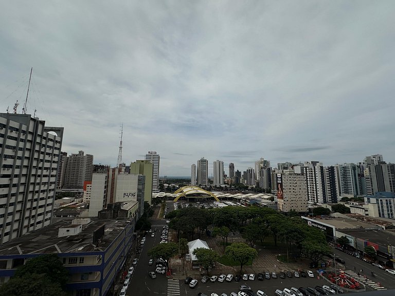 Studio Central com garagem 1204CP