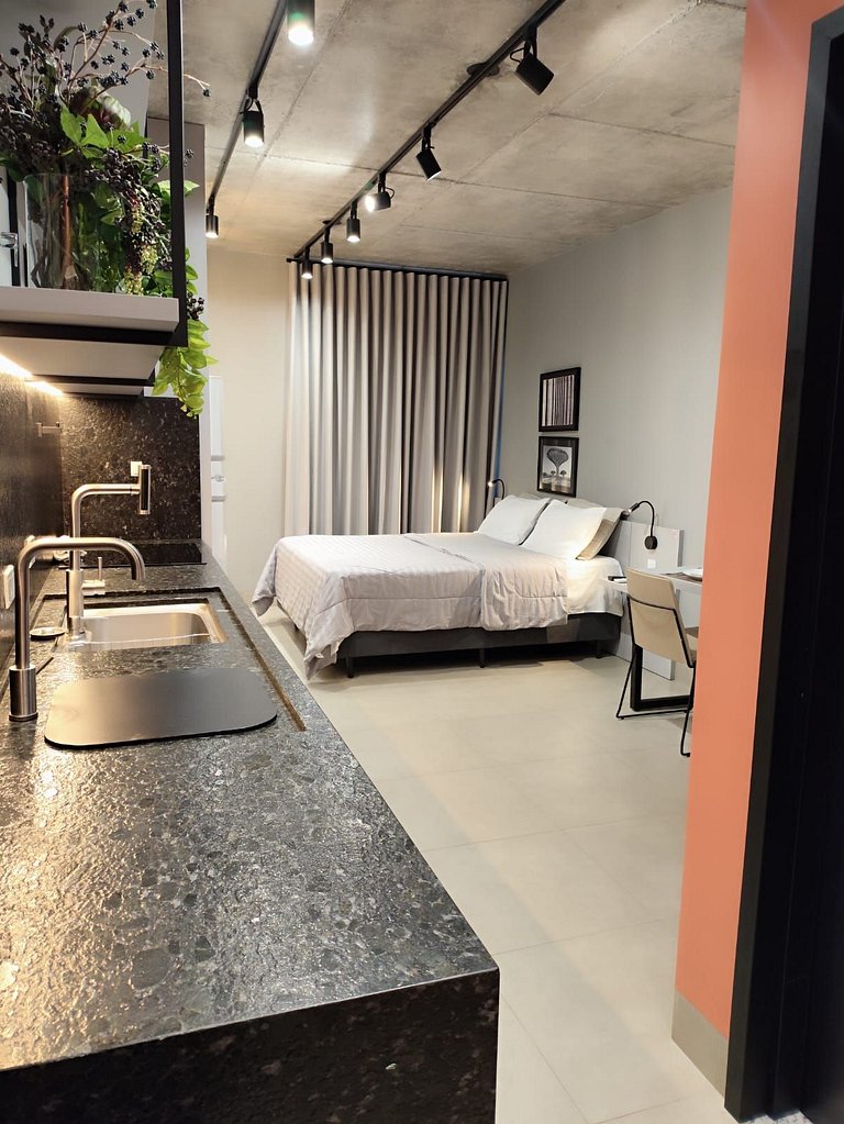 Studio 701 Prime Comfort com piscina e sauna