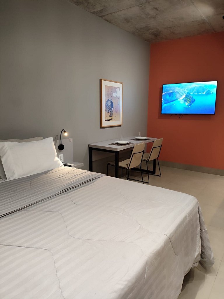 Studio 701 Prime Comfort com piscina e sauna