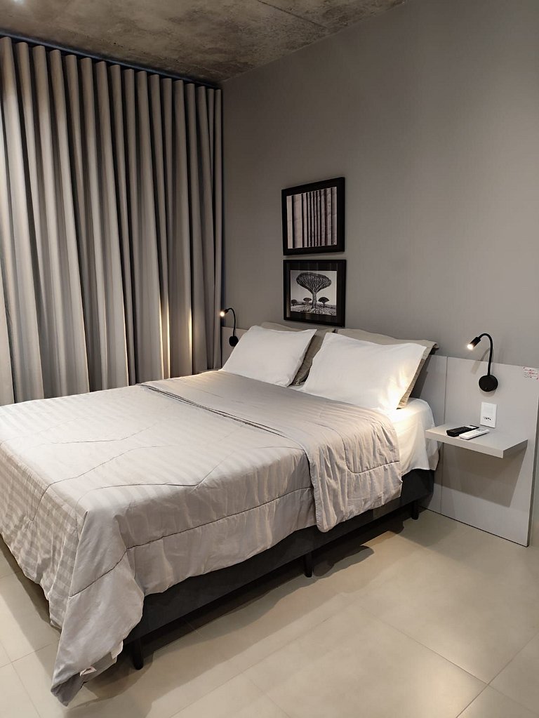 Studio 701 Prime Comfort com piscina e sauna